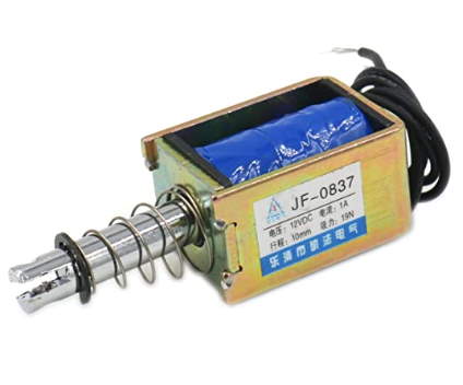 12V Solenoid (JF-0837, 1A)