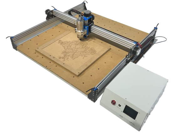 8080 Milling & Laser CNC (1.5KW Milling Spindle + 40W Laser; 80x80cm Build Volume)