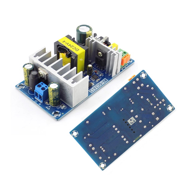 24V Power Supply Module (WX-DC2412, 220V AC to 24V DC, 4A, 100W)