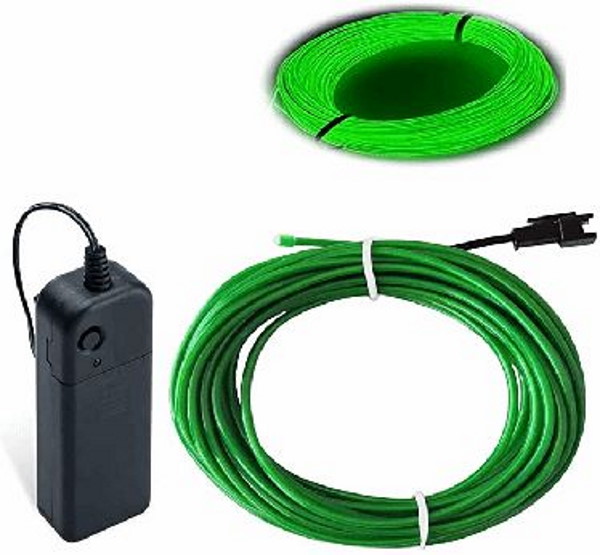 EL Wire 3m Flexible - Green