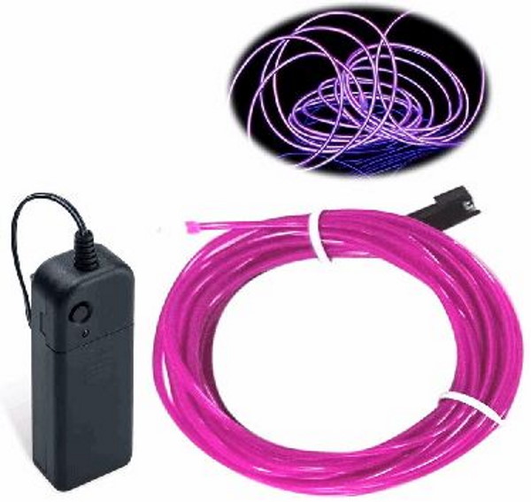 EL Wire 3m Flexible - Purple