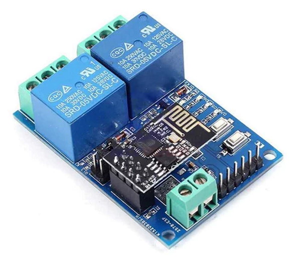 2-Channel ESP8266 WIFI Relay Module (5V, 2C)