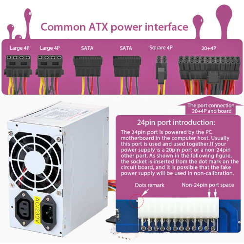 XH-M229 ATX Transfer Power Supply Breakout Board  