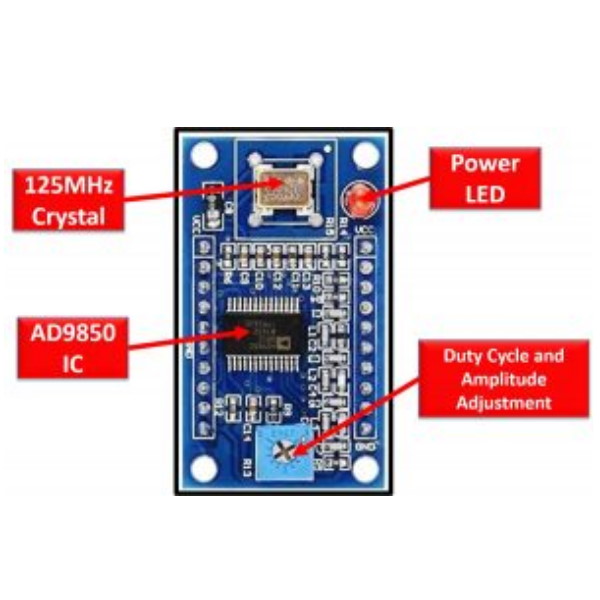 AD9850 DDS Signal Generator Module