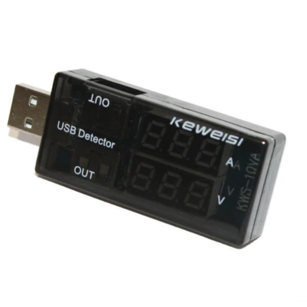 Dual USB Voltage and Current Tester