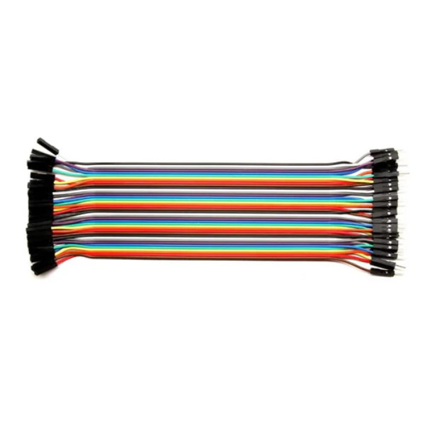 30CM Jumper Wire - Male To Female (40 Pack)