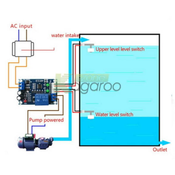 Automatic Water Level Controller (12V, XH-M203)