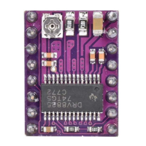 Stepper Motor Driver Module (0-45V, 2A, 5V/3V, DRV8825) 