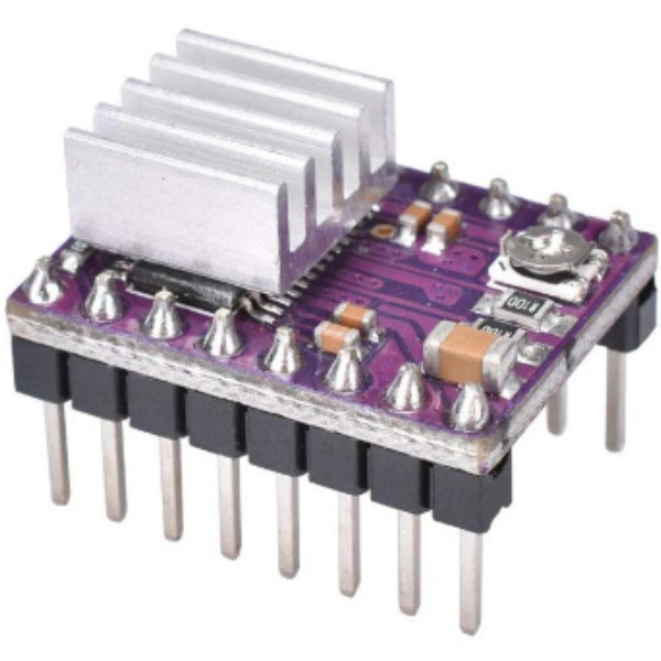 Stepper Motor Driver Module (0-45V, 2A, 5V/3V, DRV8825) 