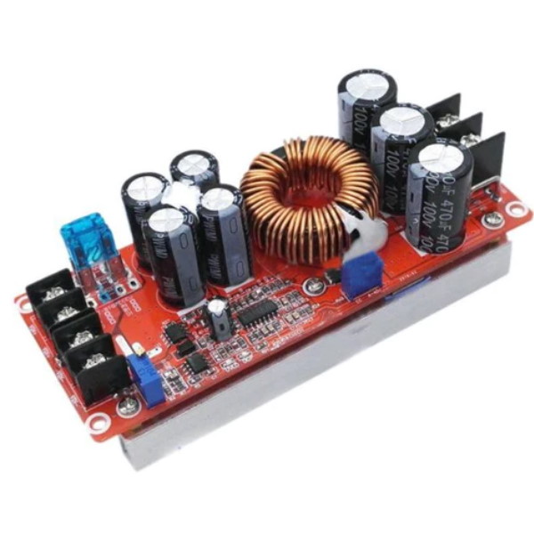 DC Step-up Power Supply Module (10-60V to 12-80VDC, 20A)