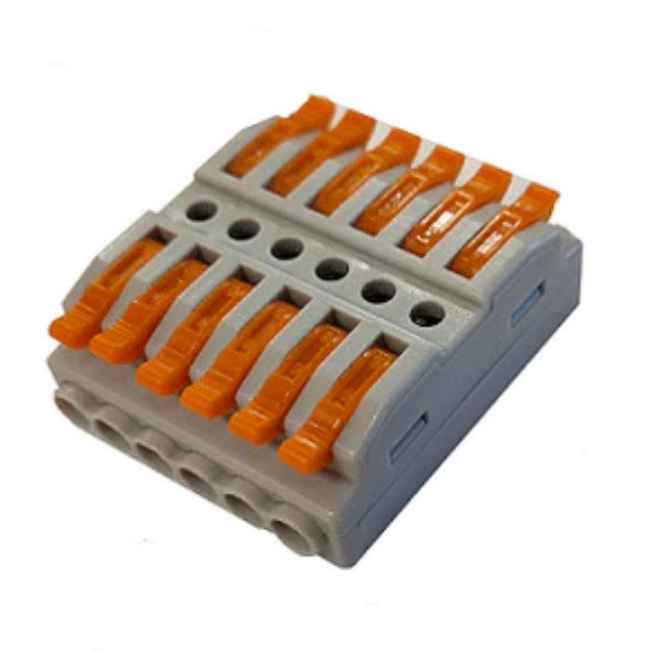 Quick Connector Rail (600V, 32A, 6 Pin)