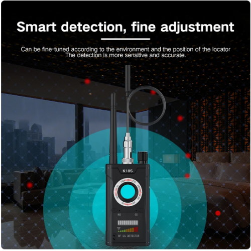 Spy Detector (K18S , GPS  RF Signal Tracker, Camera) 