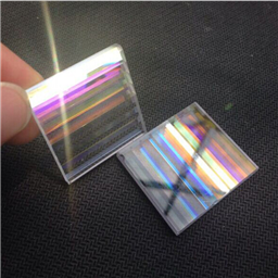 34x30x4mm Defective Rectangle Optical Glass Dichroic Prism (Light Refraction Research)