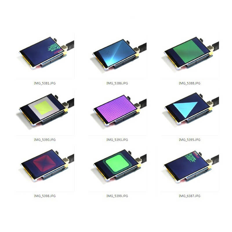 3.5 Inch TFT LCD Color Screen Module (Ultra-HD 320 X 480 with SD Card Reader) 