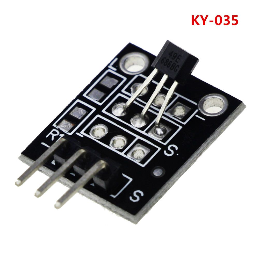 Digital Hall Magnetic Sensor Module (KY-035 3pin, 3144233)