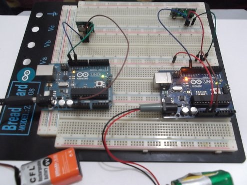 H201 RF Receiver Module + RF Transmitter Module (433MHZ)