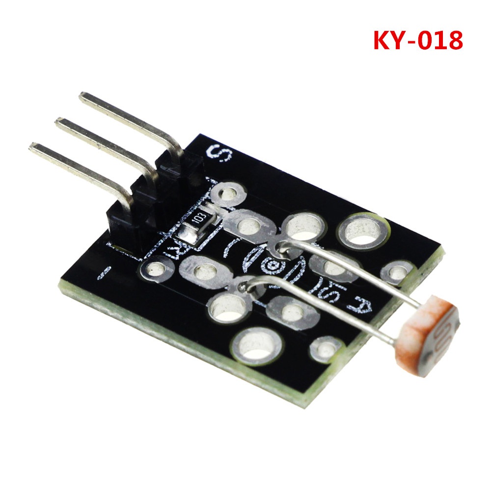 KY-018 Light Detection Sensor Module (LDR Arduino)