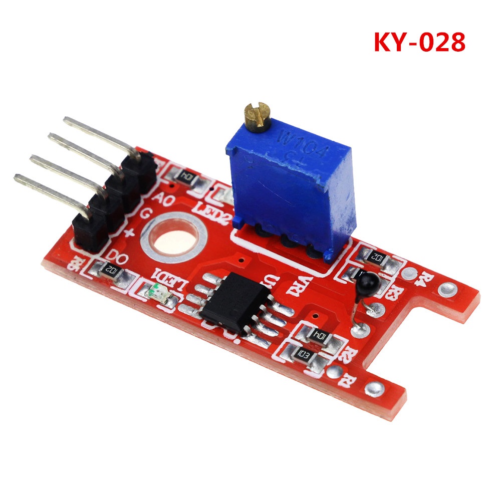 Digital & Analog Temperature Sensor Module (KY-028)