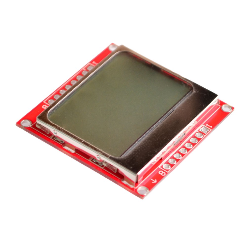 Nokia 5110 LCD Display Module (84x84 Resolution, 4-Lines of Characters)