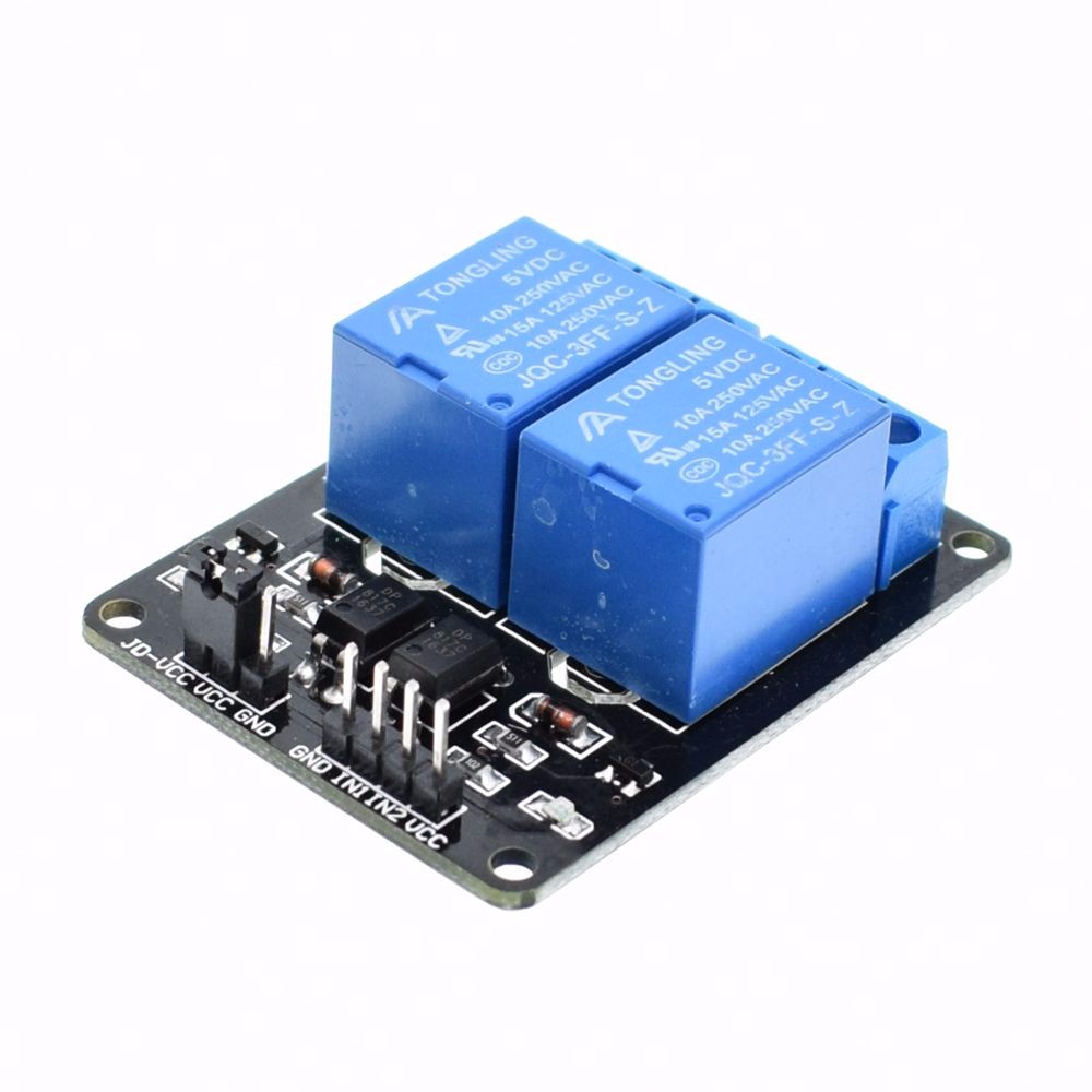 2-Channel Relay Module (5V Low-Level-Trigger )