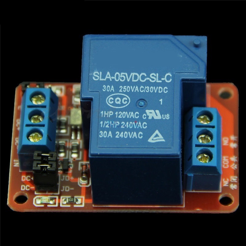 5V 30A 1-Channel Relay Module with Optocoupler H/L Level Triger 