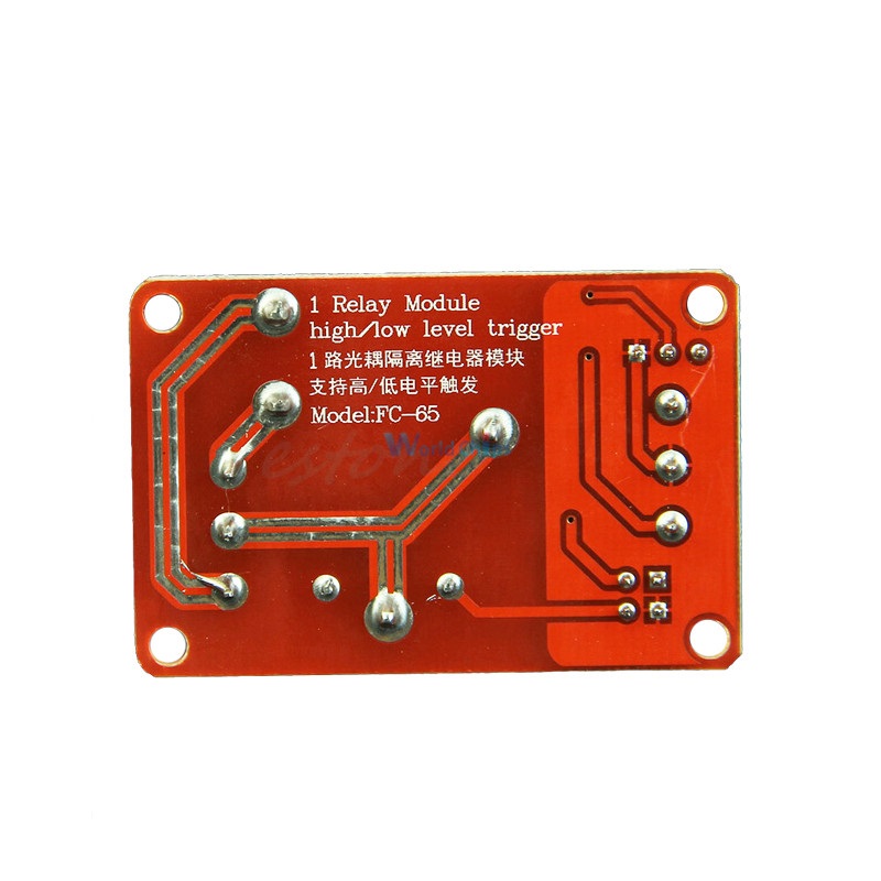 5V 30A 1-Channel Relay Module with Optocoupler H/L Level Triger 