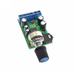 Stereo Audio Amplifier Module(Dual Channel AMP AUX Amplifier Board Module DC 1.8-12V, TDA2822M 2.0) 