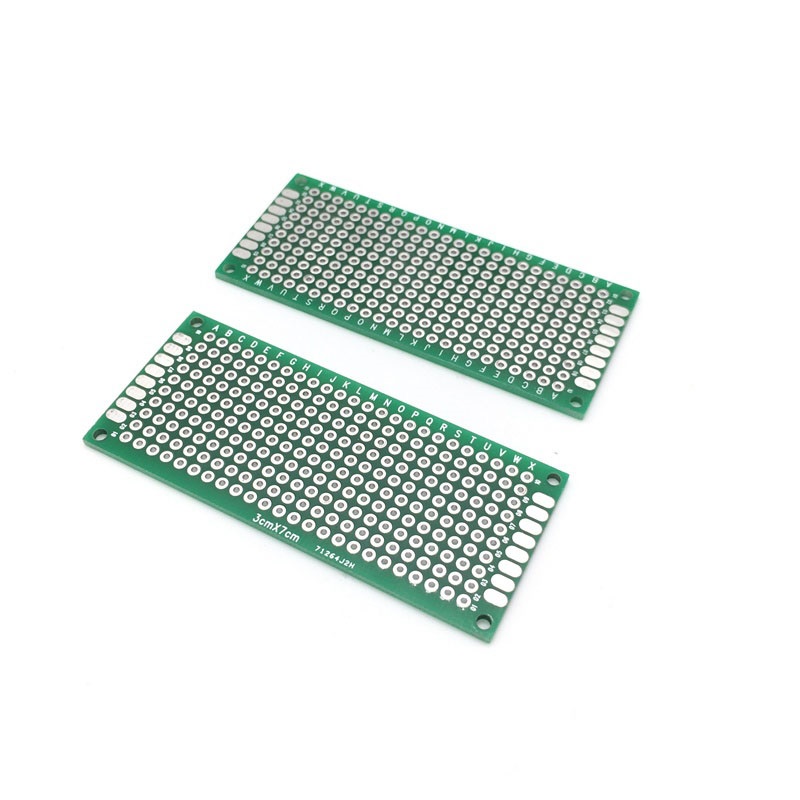 Double Sided Prototype PCB Universal Printed Circuit Board 3x7cm