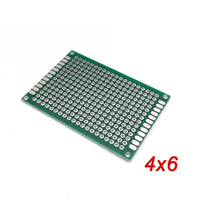 Double Sided Prototype PCB Universal Printed Circuit Board 4x6cm