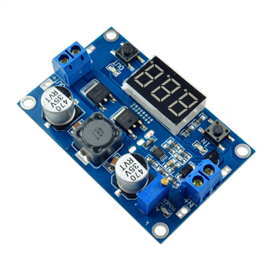 100W DC-DC Booster Step up Module (1.3-35V to 3.5~35V  LTC187, With LED Voltmeter)