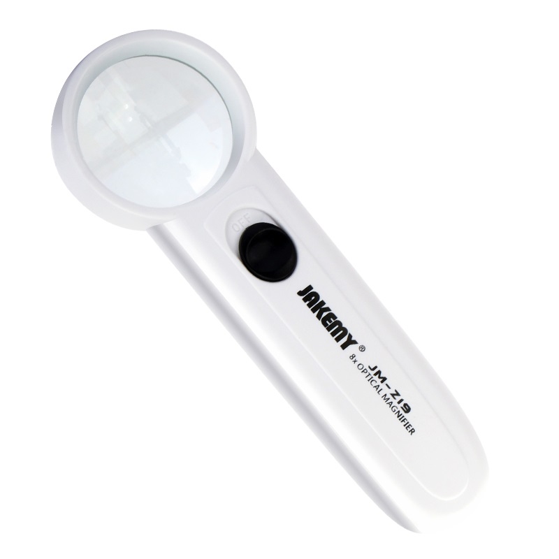 8X Optical Magnifier with LED backlight