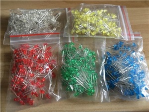 LED 5mm - (Pack of 100 x 5 Colours)