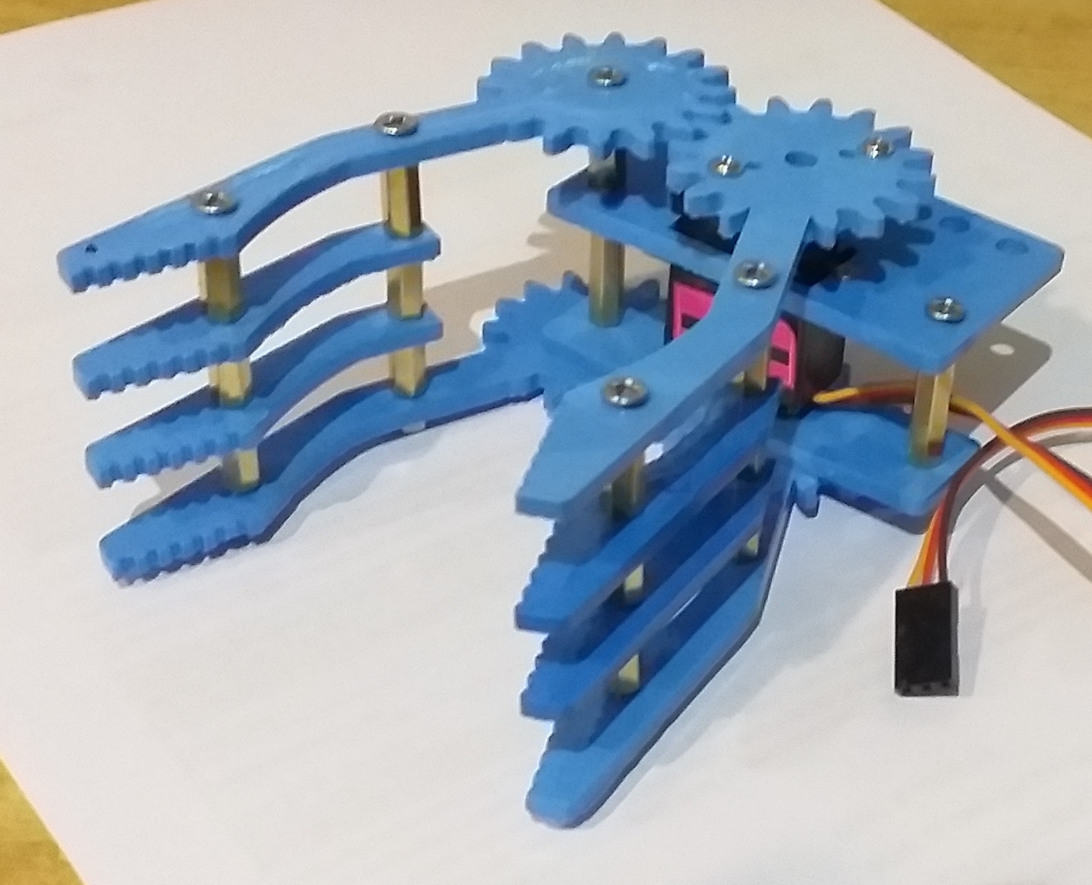 Leobot DIY Robotic Claw Module (with MG90 Servo)