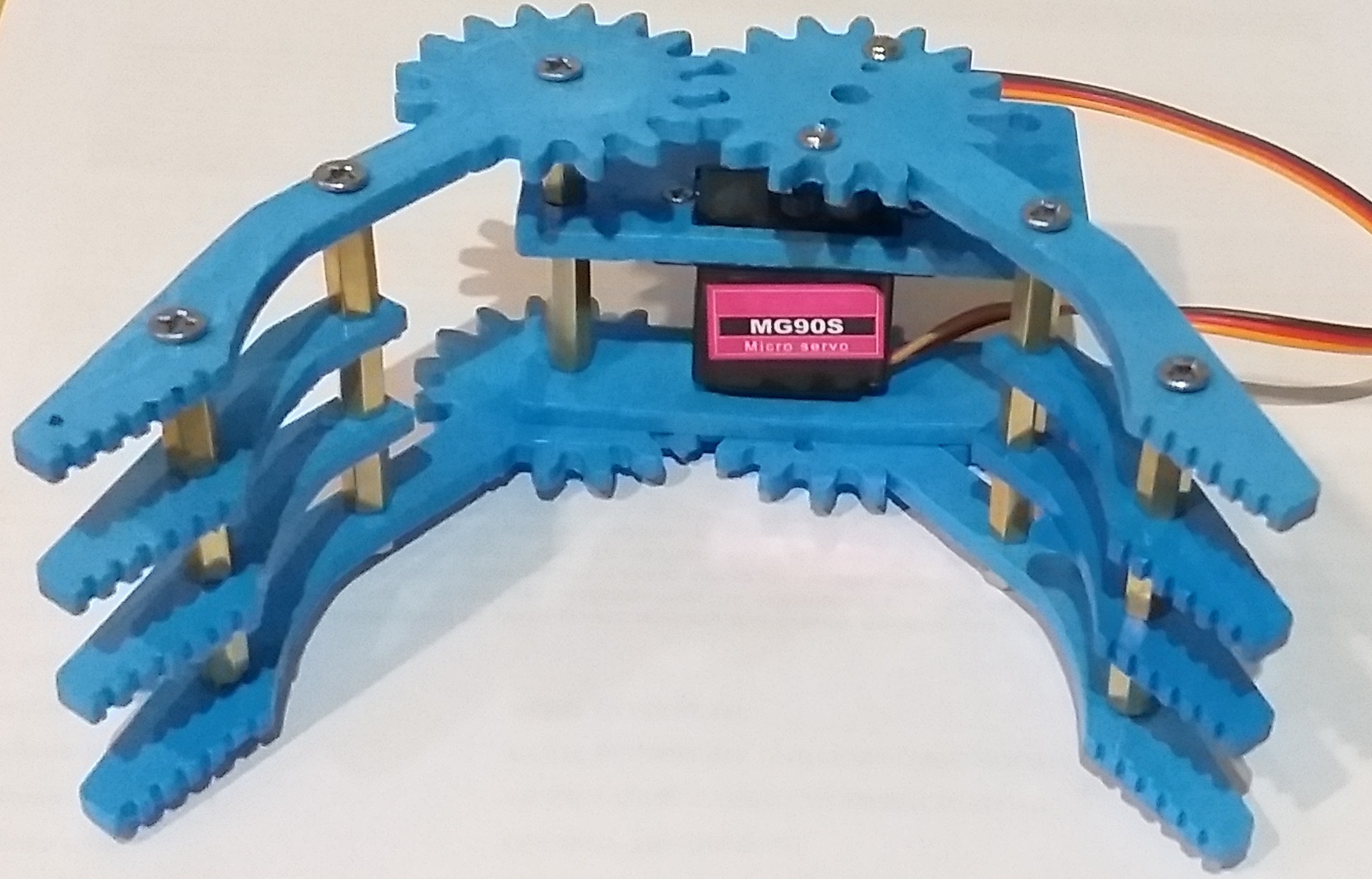 Leobot DIY Robotic Claw Module (with MG90 Servo)