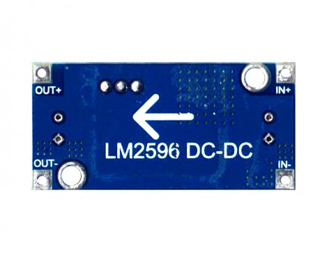 LM2596 Voltage Regulator Module (Buck Adjustable Step Down, Vin 3.5V - 40V, Vout 1.5V - 35V)