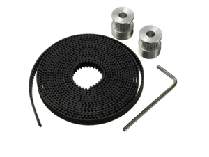 GT2 Timing Belt & GT Pulley Set (16Teeth, 5mm Bore, 5Meters)