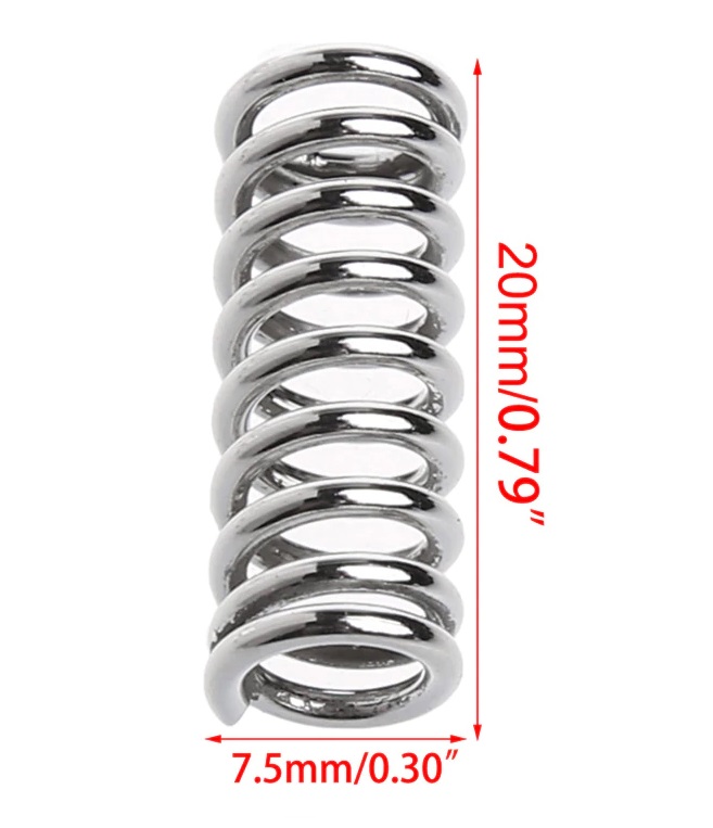 Carbon Steel Feeder Spring (1.2mmx7.5mm)