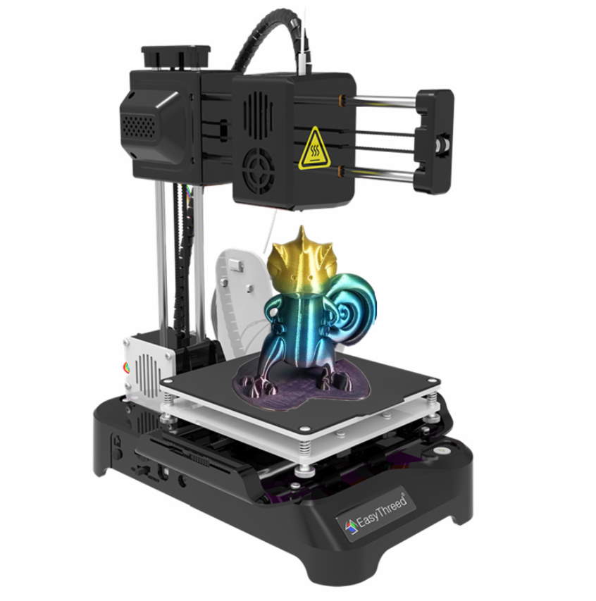 Easythreed 3d Printer X1 K7 Mini (100x100x100mm Build Volume with Removable Magnetic Plate)