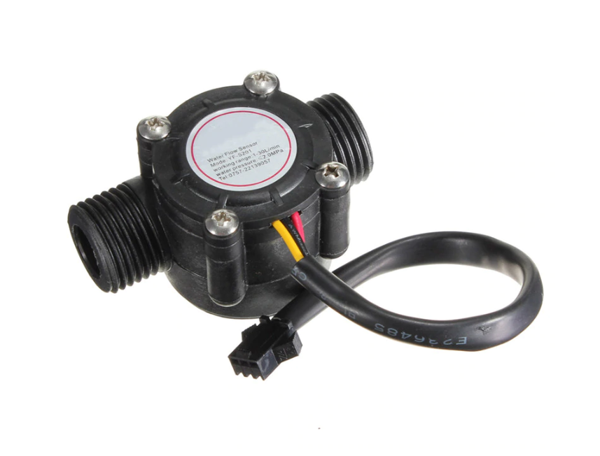 Water Flow Sensor (Flow Meter, 1-30L/min 2.0MPa)