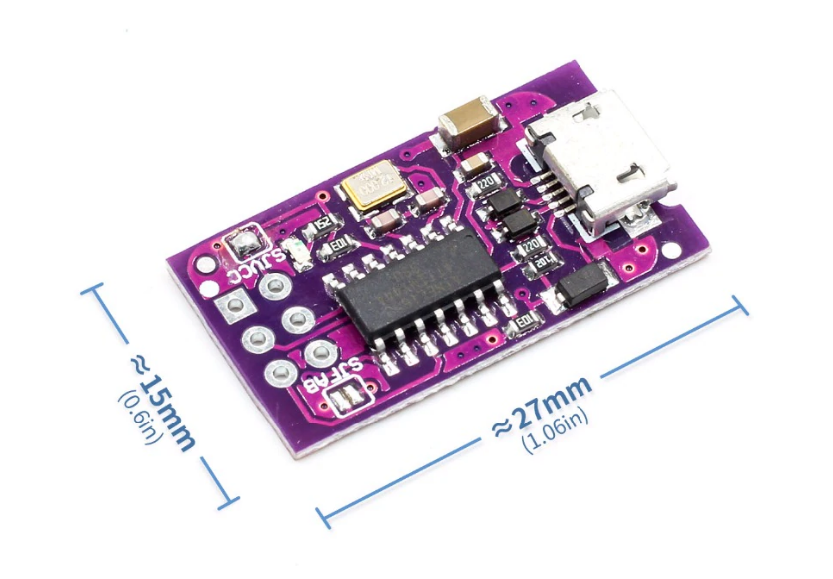 Micro USB ATtiny ISP AVR (5V USBtinyISP)