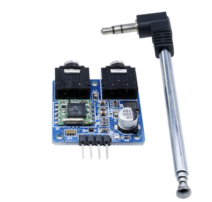 FM Stereo Radio Module (5V, 76-108MHZ)