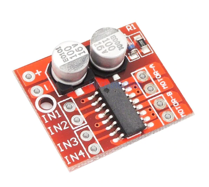 Dual DC Motor Driver Module (1.5A, 2-Way, MX1508 ,PWM Speed Control; Dual H-Bridge, MX1616)