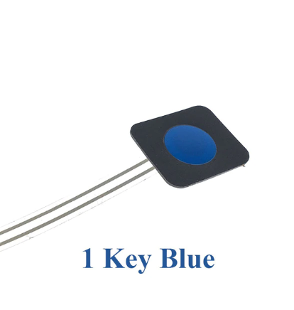 1-Key BLUE Membrane Button Switch