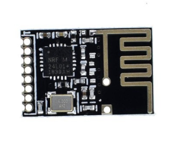 2.4GHz Wireless Transceiver SMD Module (NRF24L01, onboard antenna, SMD pins)