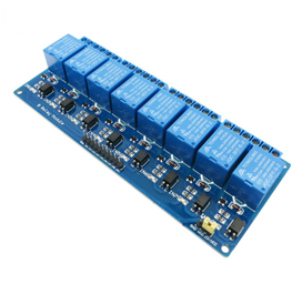 8-Channel Relay Module (5V Low-Level-Trigger )