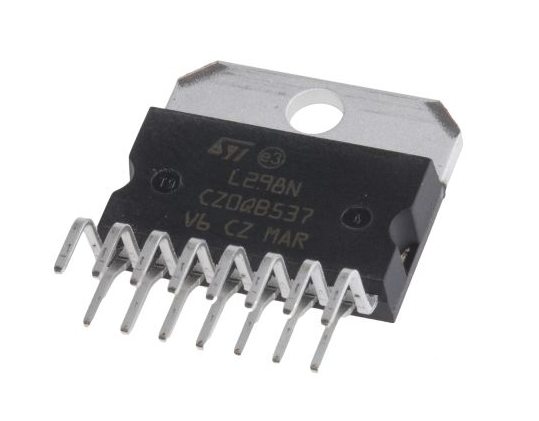 L298N IC (H-Bridge Motor Driver IC, 46V, 4A ,15-Pin)