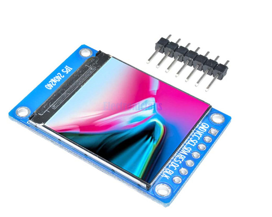 1.3 inch 240x240 IPS TFT LCD Screen ST7789 (SPI Communication, 3.3V, ST7789VW)