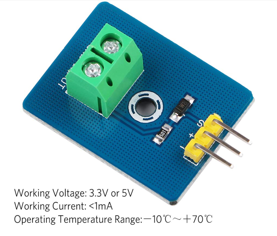 Ceramic Piezo Vibration/Strain Module (3V3/5V)