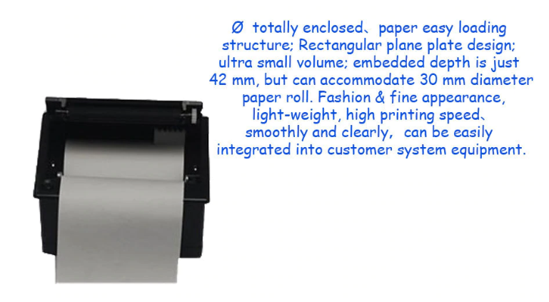 Thermal Printer Module (5-9V, 3A, TTL)