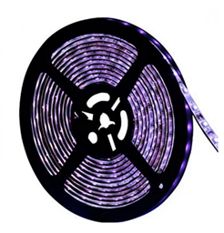 5050/60 Water Resistant UV LED Grow Light Strip (5m, Ultraviolet)